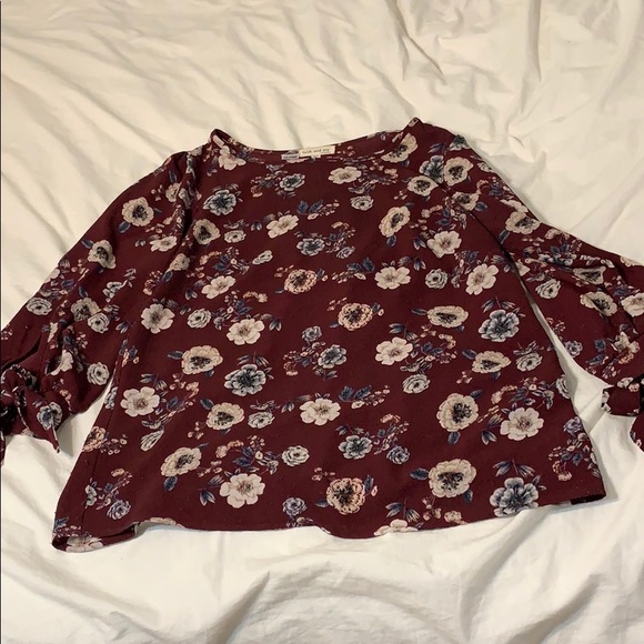 Floral long sleeve top - Picture 2 of 5